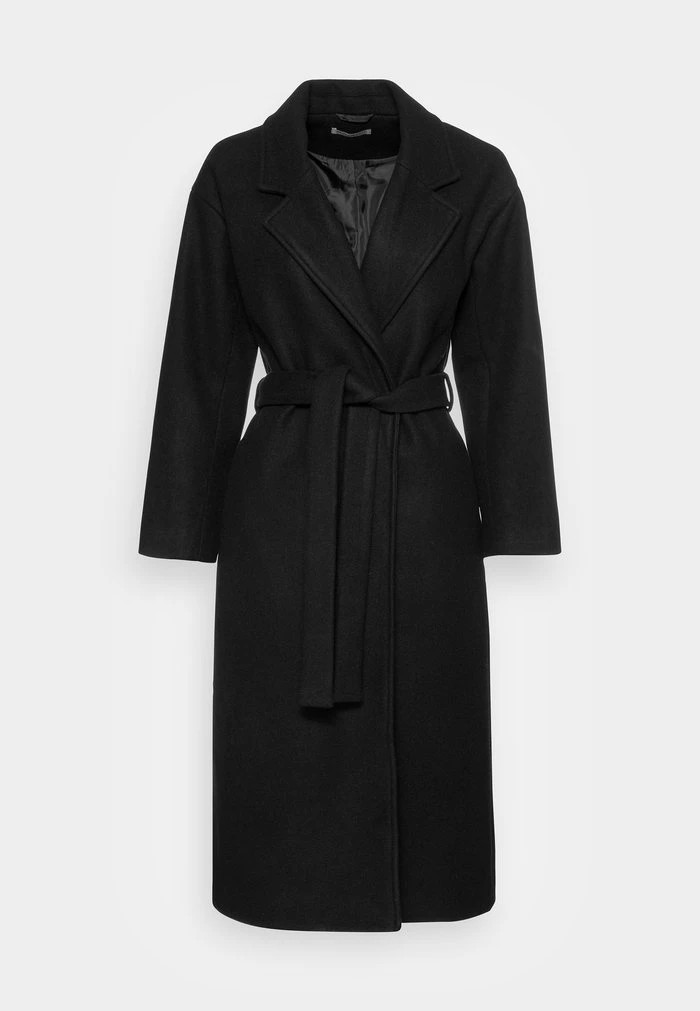 Manteau ANNA FIELD Anna Field Belted Coat Noir Femme | PFV-9648847